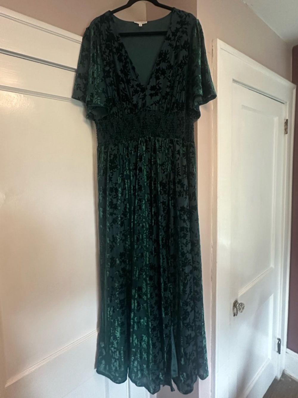 Baltic Born Veronica Velvet Maxi Dress size 3XL